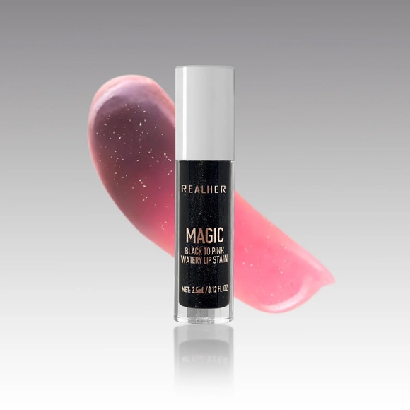 RealHer Other - REALHER Magic Black to Pink Watery Lip Stain VEGAN!